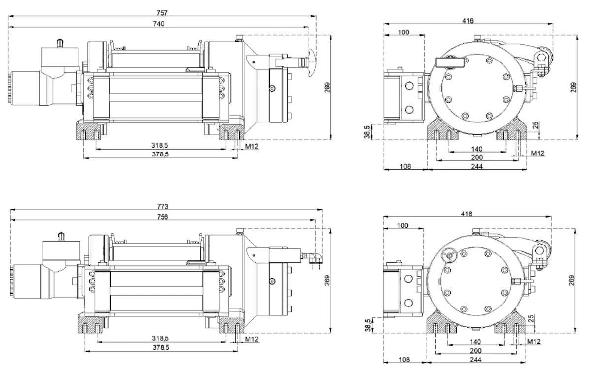 Buy Hymmer Winch HMWW HIMMER HIMMWC